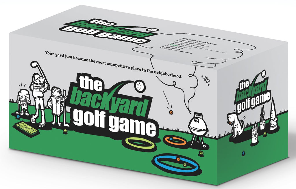 The Backyard Golf Game - Complete Set in box